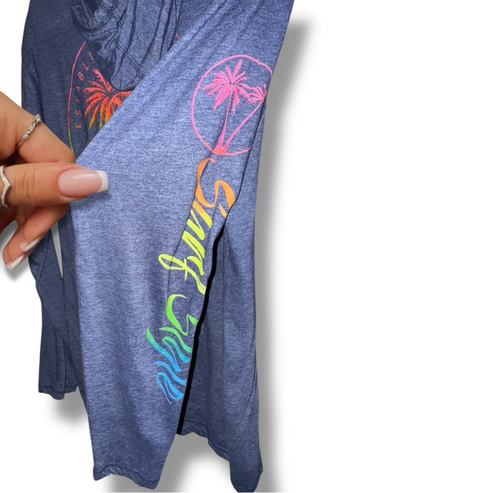Surf Style Perdido Key Hoodie XL - Lightweight Graphic Beach Tee 🌴 - Picture 9 of 16